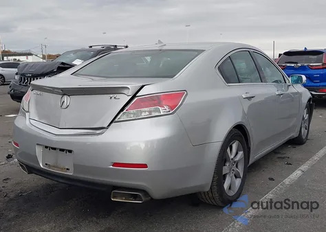 2012 Acura Tl Tech Auto из США, поврежденный, VIN 19UUA8F56CA036923